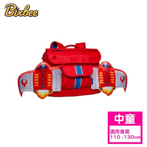 美國Bixbee - 飛飛童趣系列火鳥紅噴射機中童背包