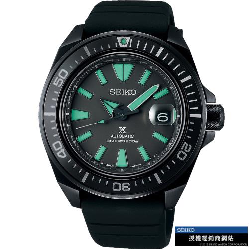 SEIKO 精工 PROSPEX 黑潮系列 限量機械錶(4R35-05N0C  SRPH97K1)