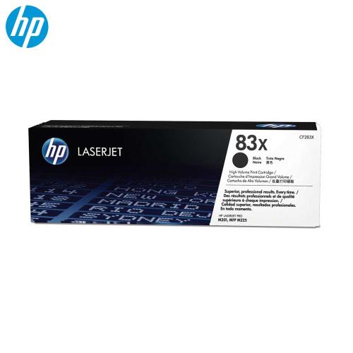 HP 83X 高容量原廠黑色碳粉匣(CF283X)
