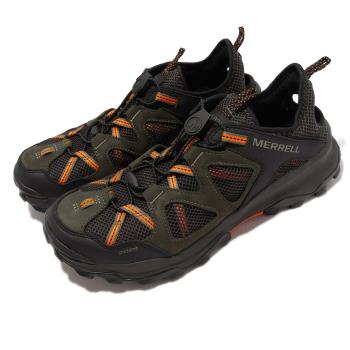 Merrell 水陸鞋 Speed Strike LTR Sieve 男鞋 黑 墨綠 戶外 珠面皮 耐磨 涼鞋 ML135167 [ACS 跨運動]