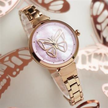 RELAX TIME 年度設計錶款 蛻變系列 蝴蝶手錶-浪漫紫 (RT-95-3)