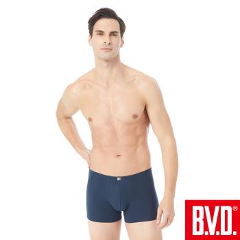 BVD 親膚透氣彈力棉三片式平口褲(尺寸M-3L/三色可選)