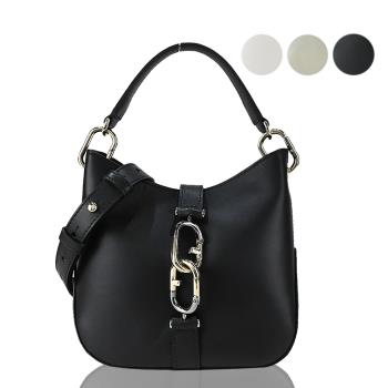 FURLA SIRENA 雙鎖扣HOBO手提/斜背兩用包-(迷你/多色選)