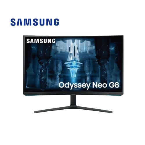 SAMSUNG三星 32吋 LS32BG850NCXZW Odyssey Neo G8 曲面電競螢幕
