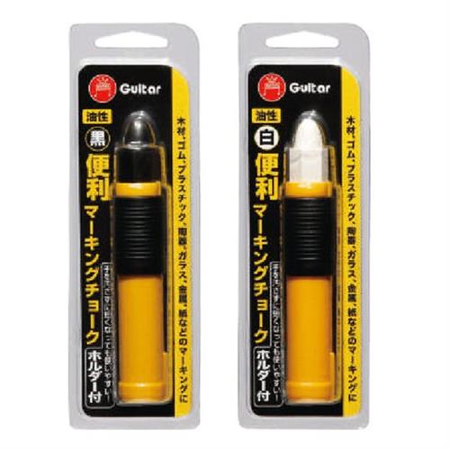 日本 寺西 便利 標記粉筆 附筆套可標記 木材/橡膠/塑料/金屬/瀝青 (黑/白) / 盒 VCMKH-C-T1 ~T30