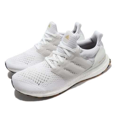 Adidas 慢跑鞋 Ultraboost 1 男鞋 白 全白 路跑 緩震 經典 運動鞋 馬牌輪胎底 GY9135 [ACS 跨運動]