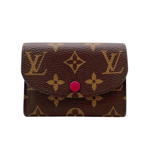 【Louis Vuitton】Rosalie 釦式零錢包(M41939-紫紅)