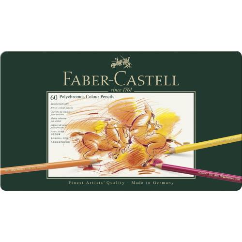 FABER-CASTELL輝柏 專家級60色油性色鉛筆 /盒 110060