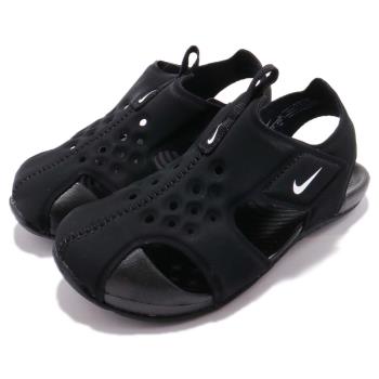 Nike 童鞋 Sunray Protect 2 TD 小朋友 黑 涼鞋 護趾 黑 943827-001 [ACS 跨運動]