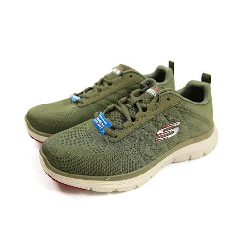 SKECHERS Flex Advantage 4.0 運動鞋 墨綠色 寬楦 232243WOLV no524