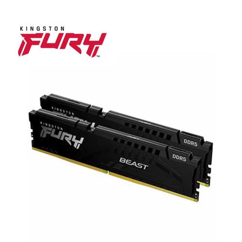 Kington 金士頓 FURY  Beast  獸獵者 16G DDR5 5200 桌上型超頻記憶體 D5-5200 HY  (8G*2)