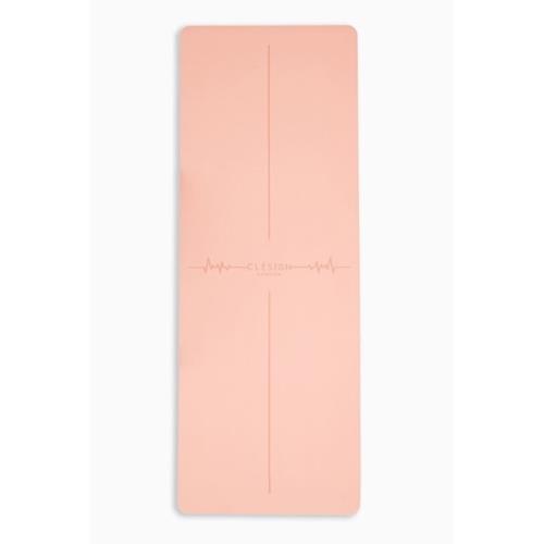 [Clesign] Follow The Heartbeat Mat 瑜珈墊 4.5mm - Nude Pink