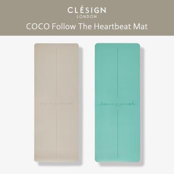 [Clesign] COCO Follow The Heartbeat Mat 瑜珈墊4.5mm - 兩色可選 (椰子殼纖維新增)