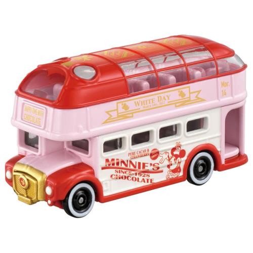 TOMICA DM特仕車 米妮雙層巴士(情人節款)_DS18823 迪士尼小車
