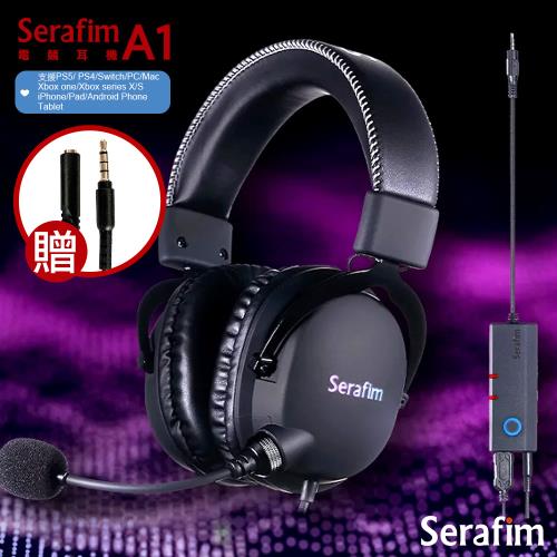 Serafim A1 電競耳機(支援PS5SwitchPCMaciPhoneAndroid PhoneTablet)