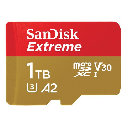 SanDisk  1TB記憶卡 190MB/s  Extreme microSDXC UHS-I V30 A2