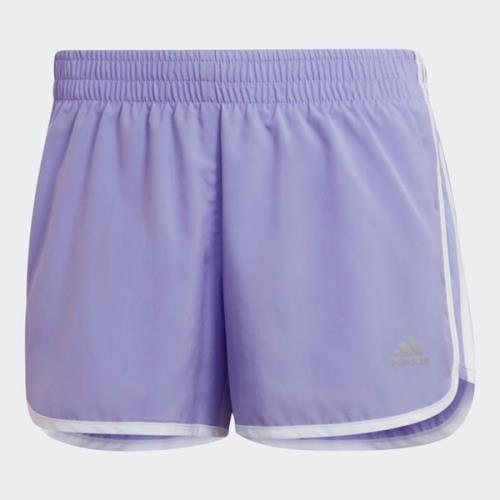ADIDAS MARATHON 20 女裝 短褲 慢跑 訓練 健身 透氣 內裡 紫【運動世界】HC1769