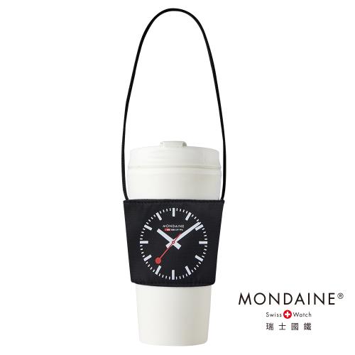 MONDAINE 瑞士國鐵 環保飲料杯套-尼龍黑