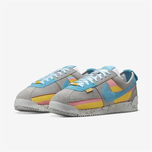 UNION X Nike Cortez 男鞋 女鞋 灰 藍 聯名款 阿甘鞋 50週年 DR1413-002 [ACS 跨運動]