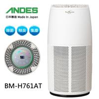 福利良品【日本ANDES】Bio Micron 25坪專業級Bio Micron超靜音空氣清淨機 BM-H761AT