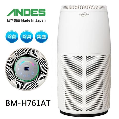 日本原裝製造【日本ANDES】Bio Micron 25坪專業級Bio Micron超靜音空氣清淨機 BM-H761AT