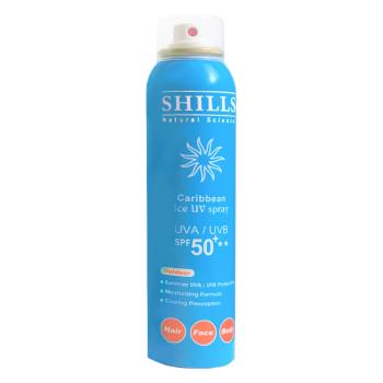 Shills 舒兒絲 很耐晒超清爽美白防曬冰鎮噴霧 SPF50+（保濕藍）