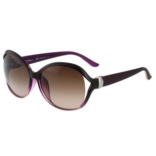 Salvatore Ferragamo- 時尚 太陽眼鏡（紫色）