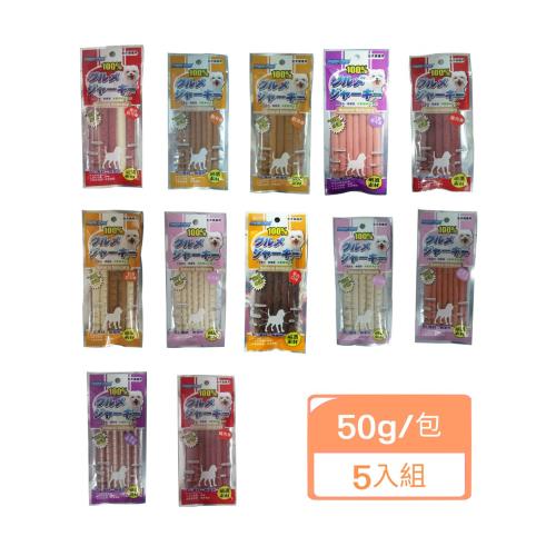 Petty Man 健康雞肉條系列 50g/包x(5入組) (下標*2送神仙磚*1)