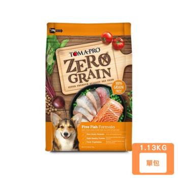 TOMA-PRO優格全年齡犬用-0%零穀-5種魚晶亮毛配方 2.5lb/1.13kg(下標數量2+贈神仙磚)