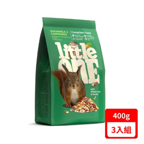 德國Little One-松鼠&花栗鼠飼料 400g (LO-31160) X(3入組)