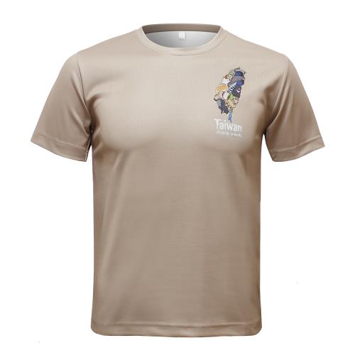 【Twenty Only】|臺灣動物-短袖T恤-大人-卡其色