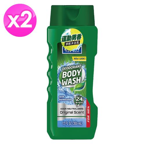  Lucky Super Soft 男士清爽沐浴乳(經典清新)12oz/355ml x2瓶