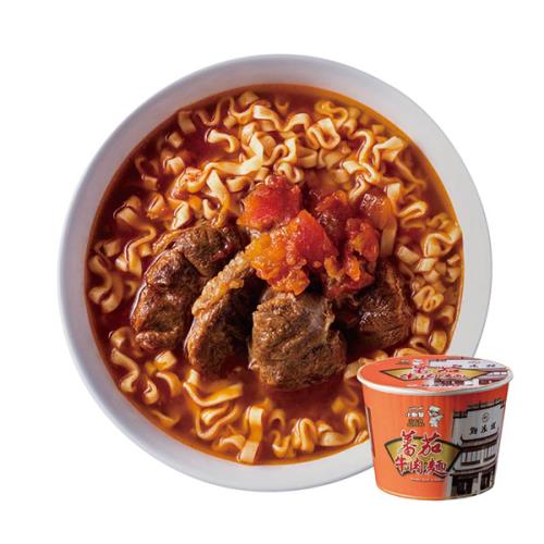 【小廚師慢食麵】蕃茄牛肉麵 (295g/碗)泡麵 即食 宵夜必備 調理包 料理包