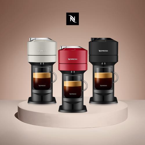 下單再折↘Nespresso創新美式Vertuo 系列Next經典款膠囊咖啡機奶泡機組合(可選色)