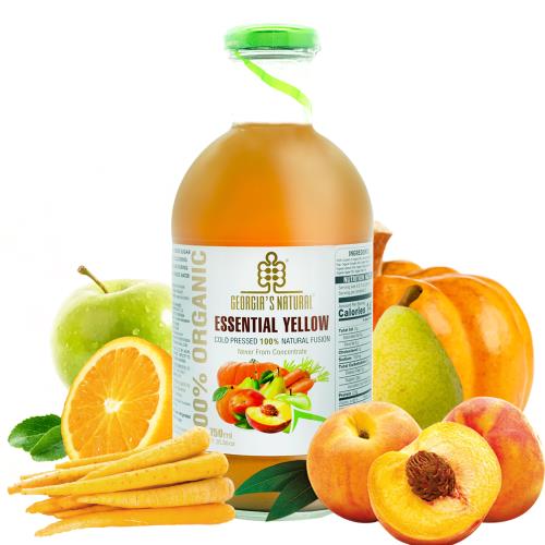 Georgia黃色蔬果原汁(750ml/瓶) 非濃縮還原果汁 x6瓶
