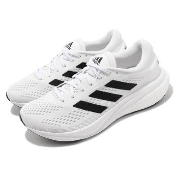adidas 慢跑鞋 Supernova 2 M 男鞋 白 黑 緩震 透氣 運動鞋 愛迪達 GW9089 [ACS 跨運動]