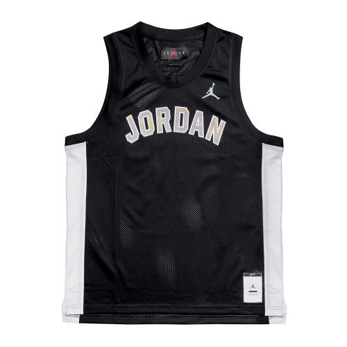 Nike 球衣 Jordan Sport DNA 黑 白 喬丹 透氣 紮染 23 背心 休閒 運動 男款 DM1875-010