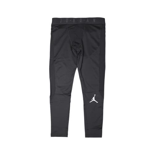 Nike 緊身褲 Jordan Dri-FIT Air Leggings 黑 男款 內搭 七分褲 束褲 CZ4796-010