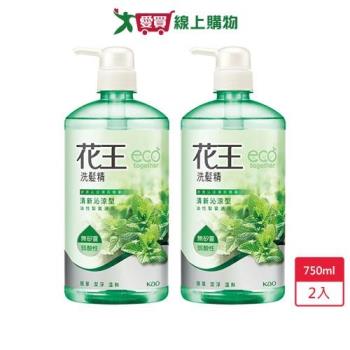 花王洗髮精-清新柔涼型750ml x 2入【愛買】