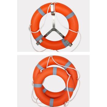 71公分直徑救生圈塑料船用 聚乙烯復合救生圈 2.5kg游泳圈