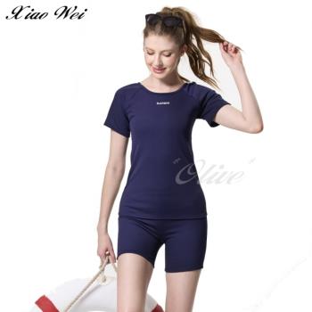 【SARBIS 沙兒斯品牌】流行大女二件式短袖泳裝 NO.B9222268-3L/5L(現貨+預購)