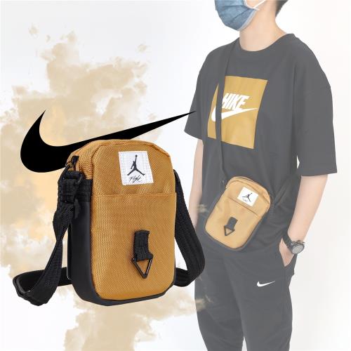 Nike 斜背包 Jordan Flight Shoulder Bag 男女款 芥末黃 小包 喬丹 側背包 JD2233011GS-002