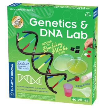 英國T&K 越玩越聰明STEAM寶盒：德國製造 新版基礎遺傳學 基因和DNA Thames & Kosmos 665007