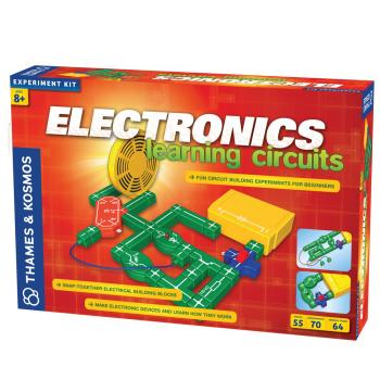 英國T&K 越玩越聰明STEAM寶盒：8歲學電子：彩色電路積木 Thames & Kosmos 615819