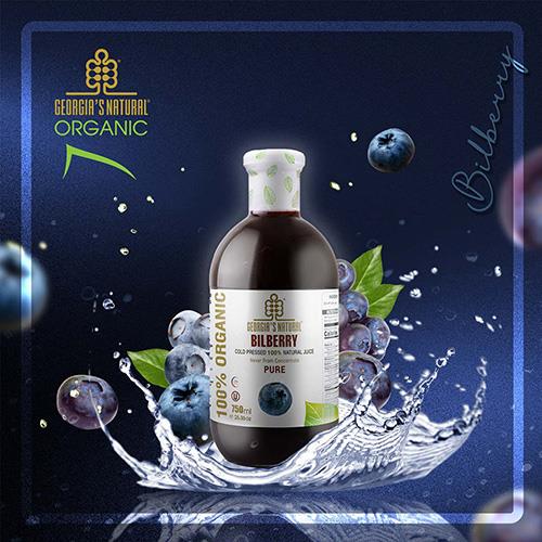 Georgia山桑子原汁(750ml/瓶) 也稱歐洲藍莓原汁 非濃縮還原果汁 x6瓶