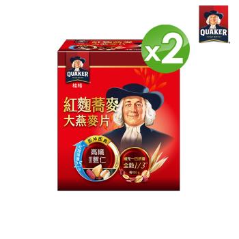 【桂格】紅麴蕎麥健康大燕麥片1500g*2盒超值組