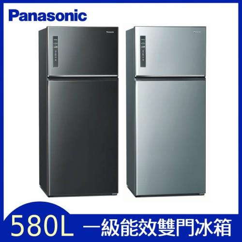 Panasonic 國際牌 一級能效 雙門變頻冰箱(晶漾銀)NR-B582TV-S-庫(G)