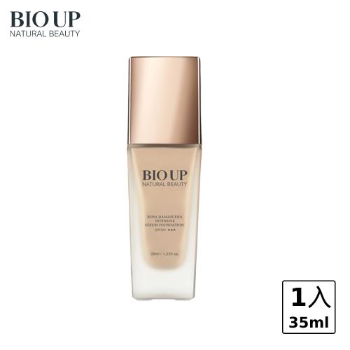 BIO UP自然美玫瑰膠原粉底精萃SPF50+★★★ 35ml(1入)(可加購卡拉轟天雷)