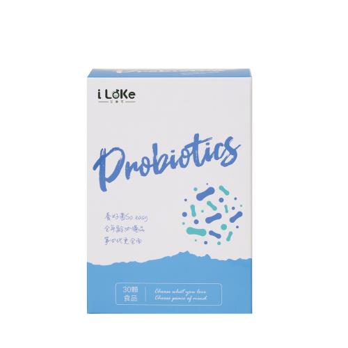 【I LEKE 艾樂可】Probiotics 益生菌 調整體質 哈啾不再來 添加益生元 消化力UP