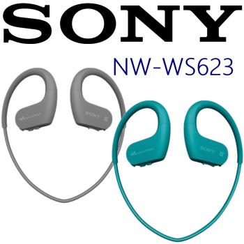 SONY NW-WS623 內建4G MP3 極限防水防塵 運動型藍芽耳機 2色